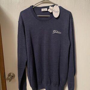 The Greenbrier Lifestyle Collection Men’s Wool Sweater SZ L NWT Golf ($95)